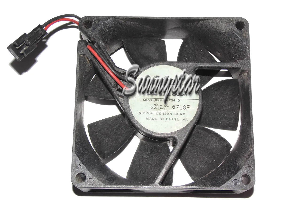 Zyvpee Zyvpee NIDEC 8025 D08T-24TS4 24V 0.22A 80x80x25mm case fan — product photo