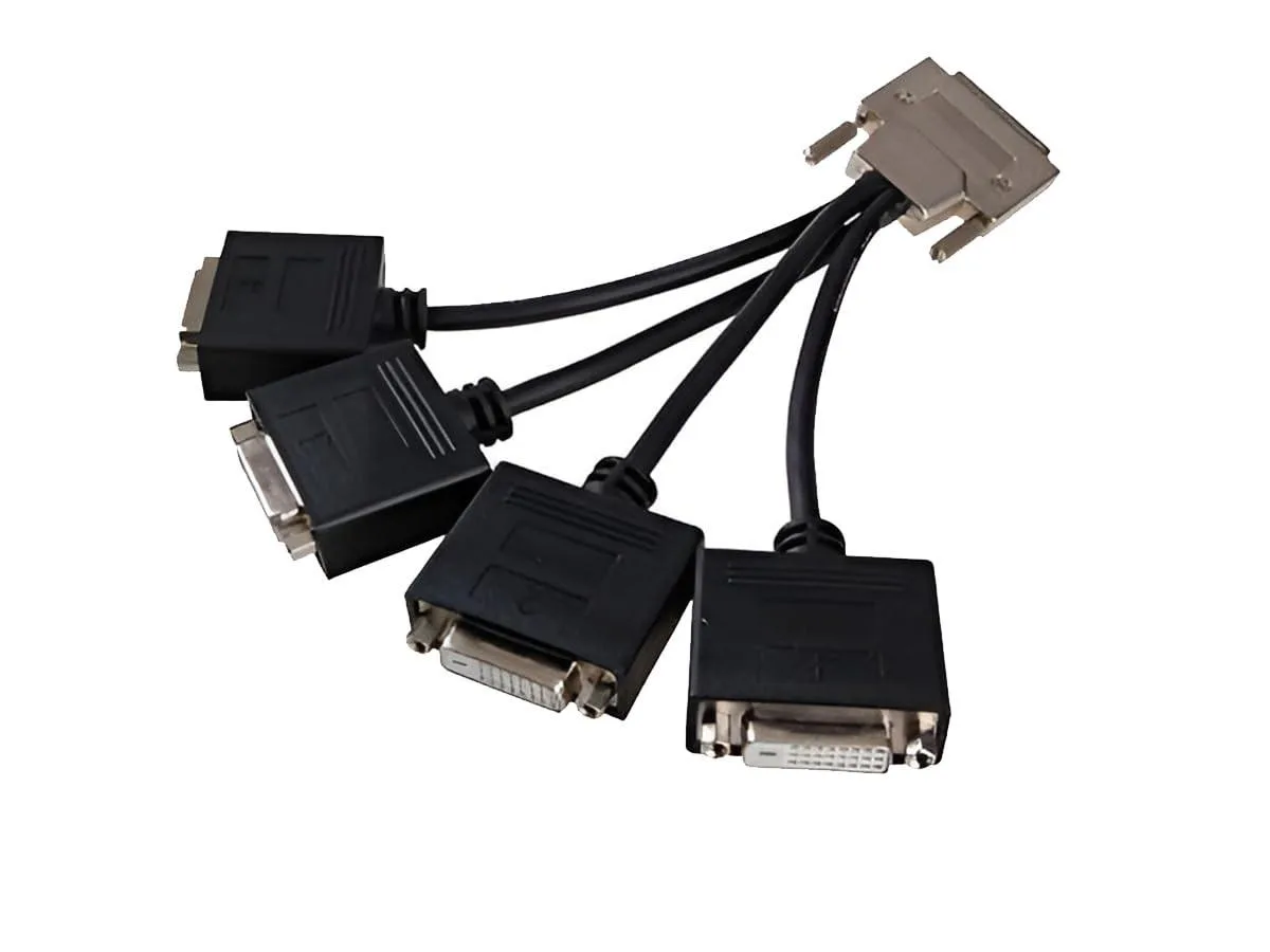 Bipra Bipra VHDCI 68Pin Male to 4-Port DVI-D 24+1 Female Splitter Cable 2 in 1 Accessory — product photo