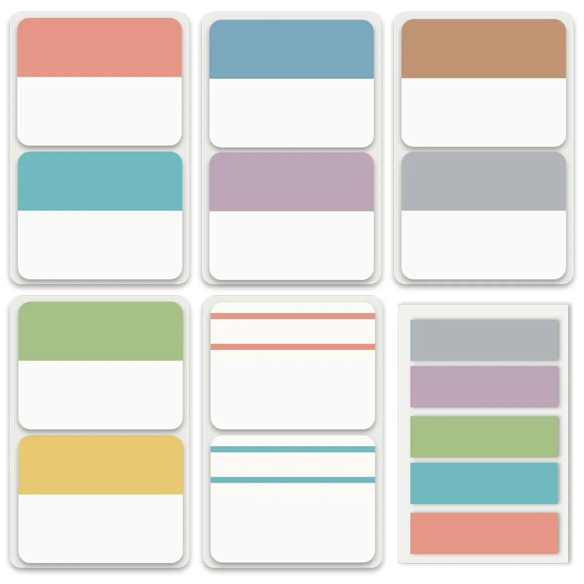  ELII 2 inch Sticky Index Tabs 300 pcs Pastel — product photo