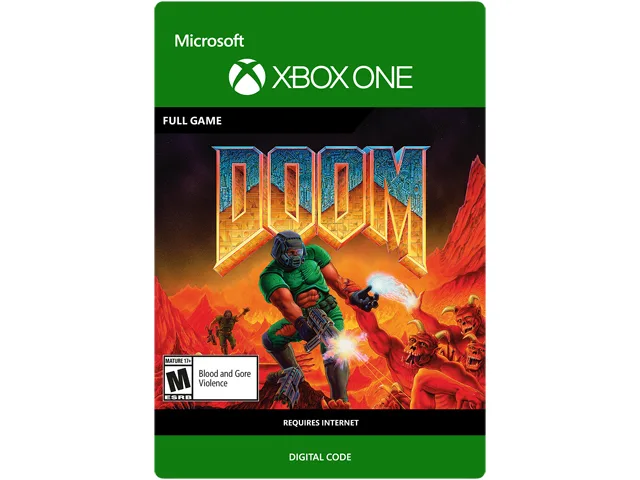 Bethesda Softworks Bethesda Softworks G3Q-00803 DOOM I Xbox One downloadable game — product photo