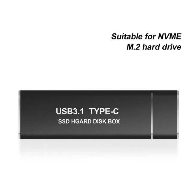 Hetai Tech Hetai Tech NGFF NVME M2 to Type-C USB 3.1 Enclosure — product photo