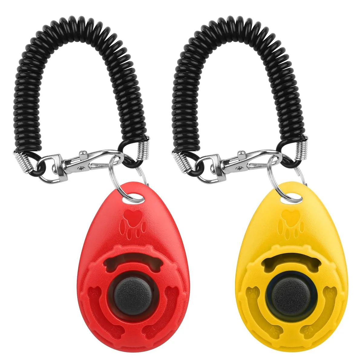 Diyife USPSD19-RY Dog Training Clicker 2 Pack Red Yellow — product photo