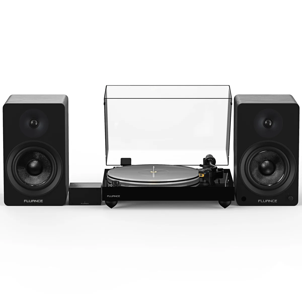 Fluance Fluance RT85N Turntable System with PA10 Preamp, Ai61 Speakers, MP-110 Cartridge, 120W Bluetooth — product photo