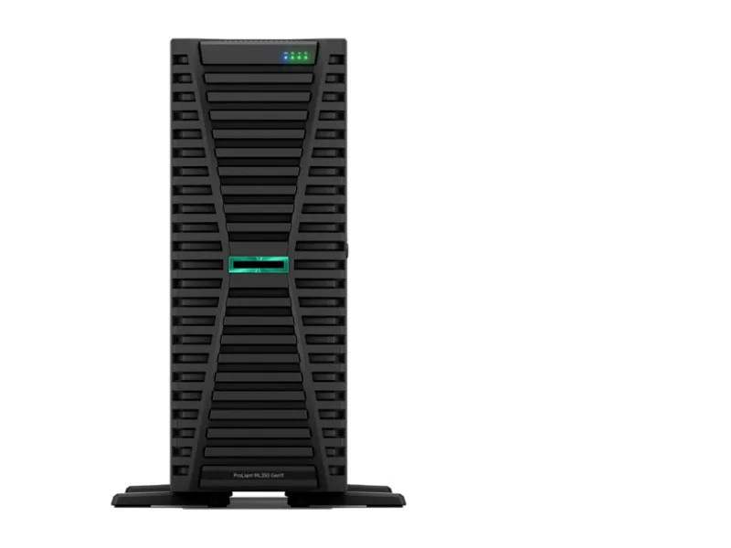 HPE HPE P87112-005 ProLiant ML350 G11 Xeon 4510 12-Core 2.4GHz 1P 32GB DDR5 16TB SAS Tower Server — product photo