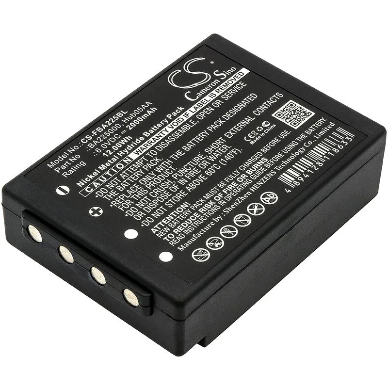 Estry Estry 6.0V 2000mAh Ni-MH Battery Replacement for HBC Spectrum 1 2 Technos Radiomatic Eco Linus 6 — product photo