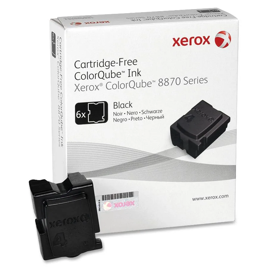 XEROX Xerox 108R00953 solid ink 6 sticks black 16700 pages — product photo