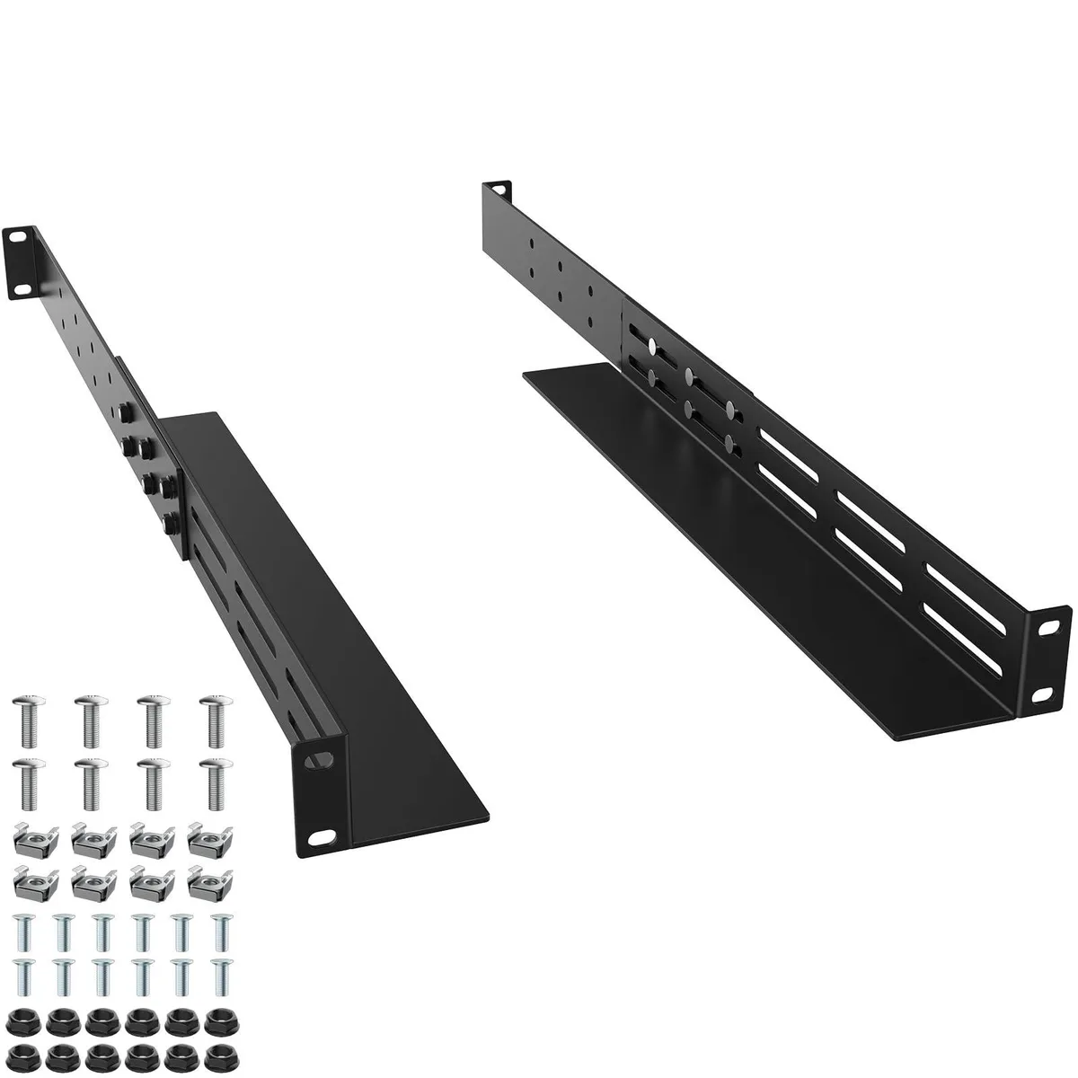  StarTech.com 1U Universal Rack Mount Rails 16-31" Adjustable Depth — product photo