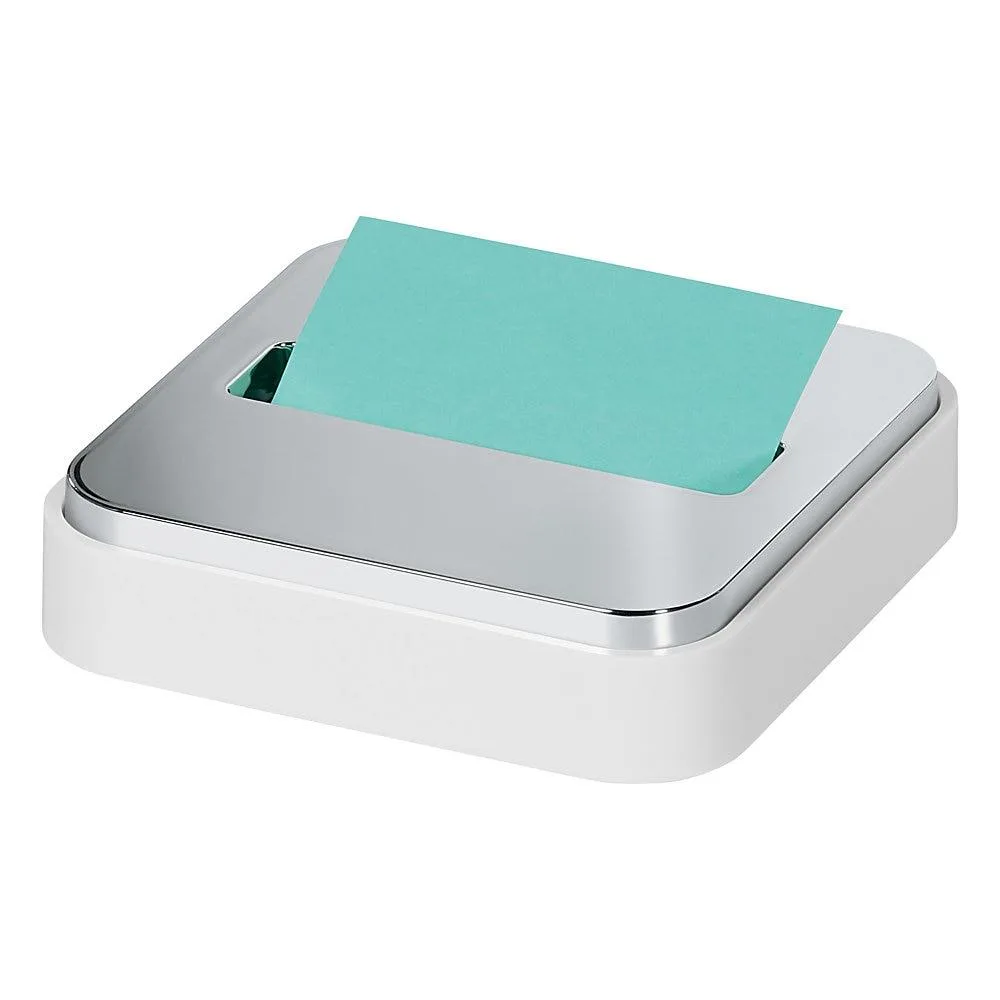 3M 3M STL330WH Post-it Steel Top Pop-Up Dispenser 45 Sheet White card filing — product photo