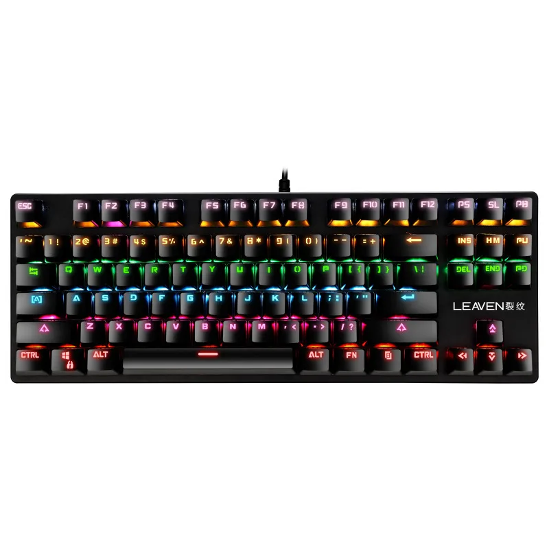 Chicong Technology Co., LTD Chicong Technology Co., LTD K550 87 Key Blue Switch Gaming Keyboard — product photo