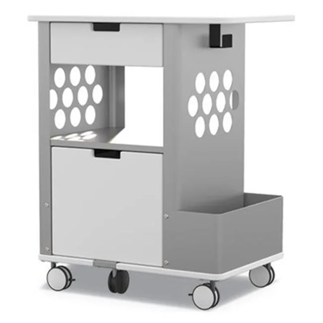 Safco Products Safco Products 5202WH Mobile Storage Cart White 28×20×33 office furniture — product photo