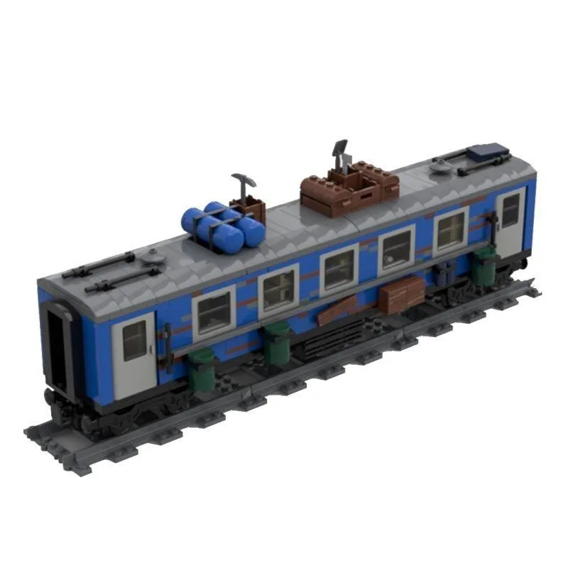 ZITIANYOUBUILD ZITIANYOUBUILD MOC-39892 Rail Train Carriage 720 Parts Educational Building Set — product photo