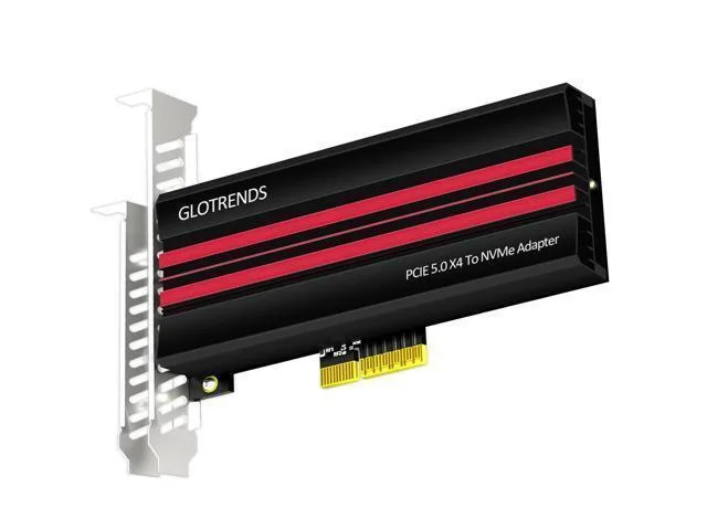 LORDWORLD LORDWORLD PA19 M.2 NVMe to PCIe 5.0 x4 Data Adapter with Large Heatsink — product photo