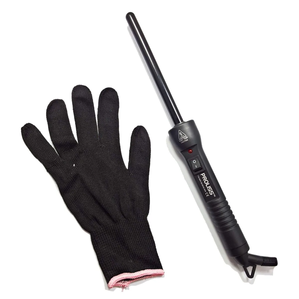 Proliss Proliss The Twister 13mm Tourmaline Ceramic Curling Wand Black — product photo