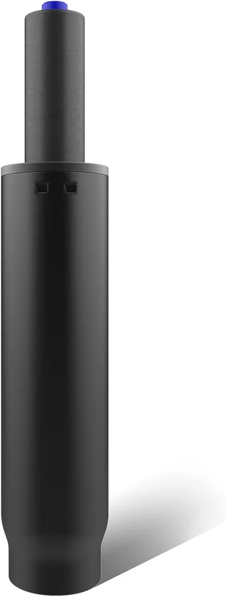 Silver metal gas lift cylinder, 5.5 inch stroke, Class 4 heavy duty