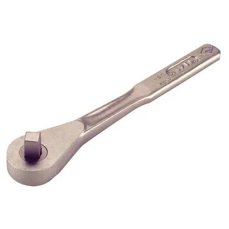 Nickel aluminum bronze pear-head ratchet, 3/8 inch drive