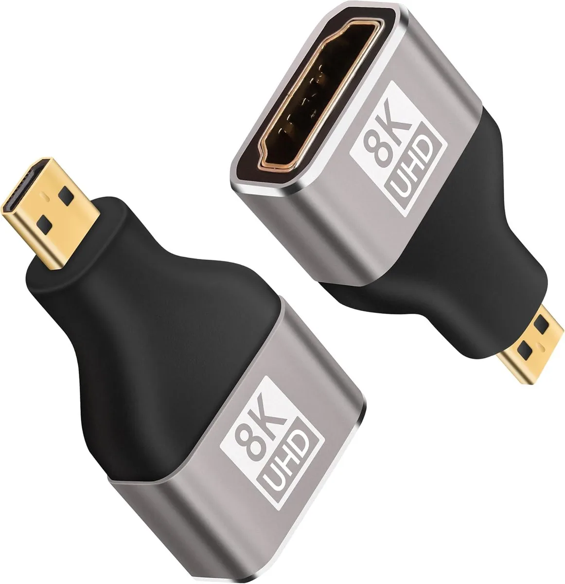 Boxwave Boxwave 8K Micro HDMI to HDMI Adapter 2 Pack audio adapter — product photo
