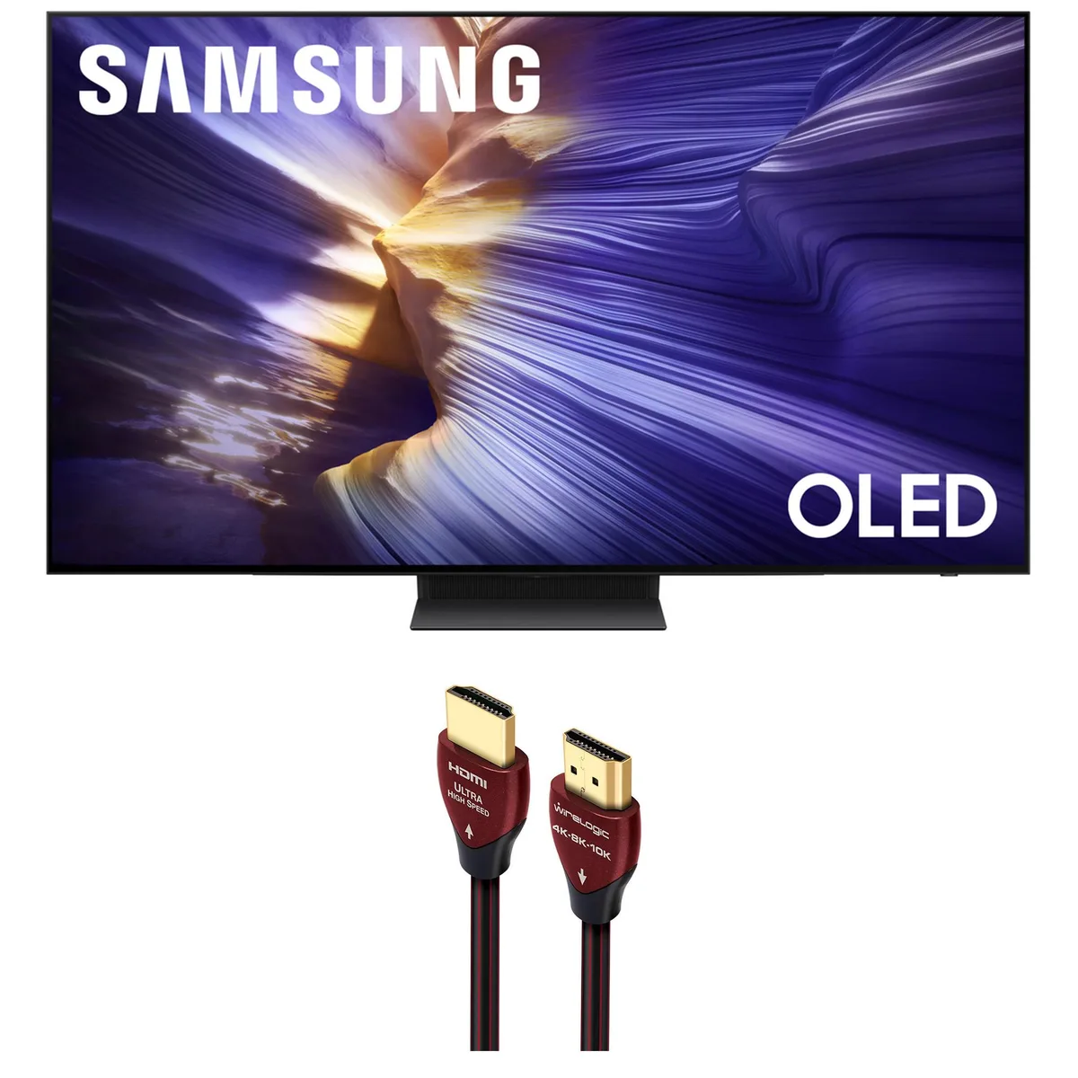SAMSUNG SAMSUNG QN77S90FAFXZA 77 Inch 4K OLED Smart TV — product photo