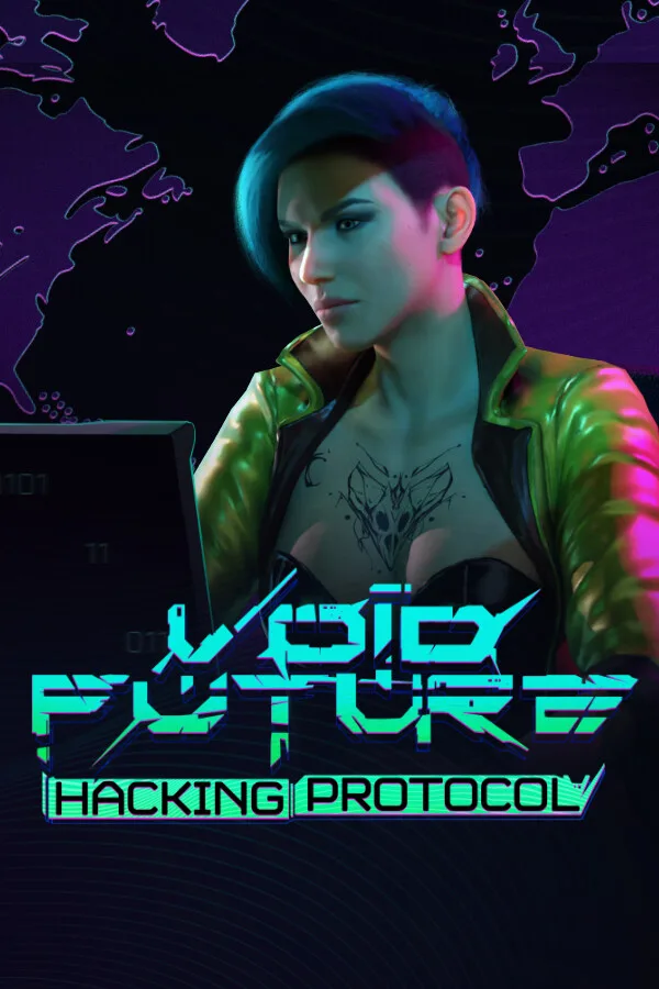 Steam digital code card for Void Future Hacking Protocol