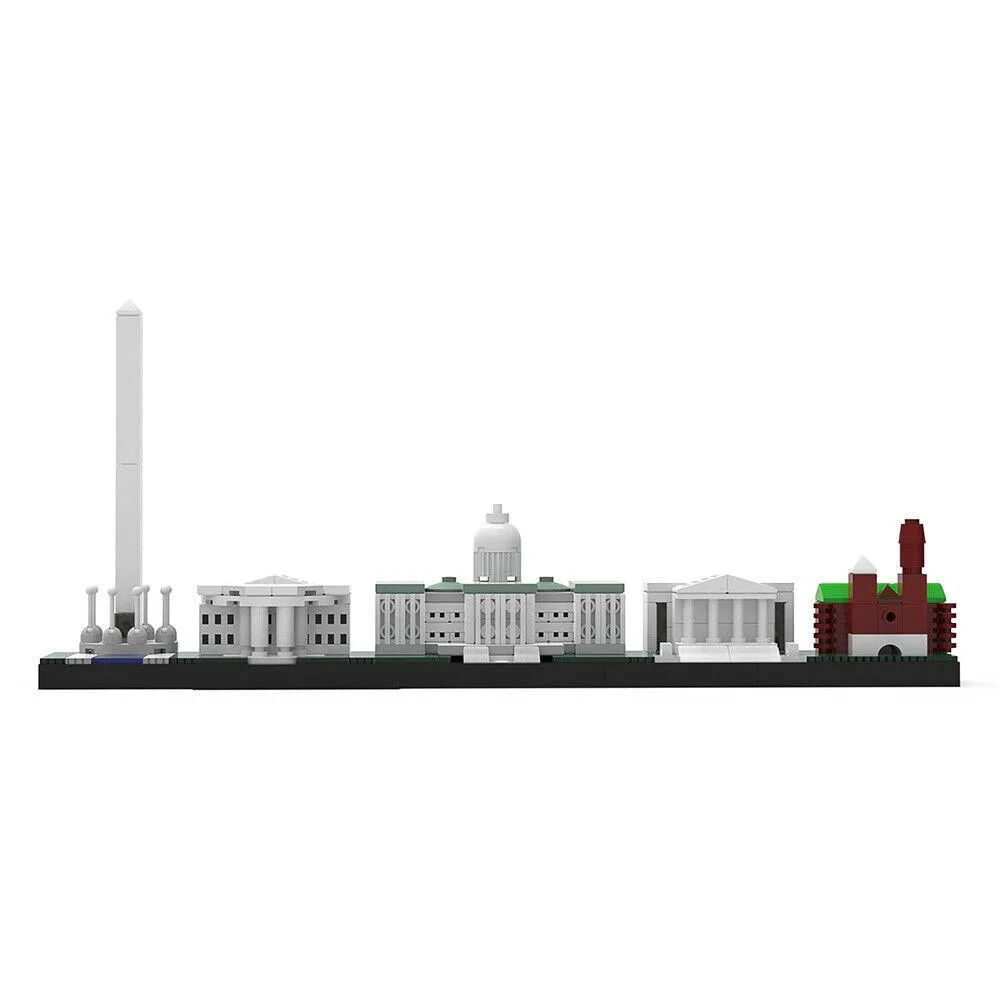 ZITIANYOUBUILD ZITIANYOUBUILD 5-in-1 Skyline Significant Buildings 278 Pieces Building Set — product photo