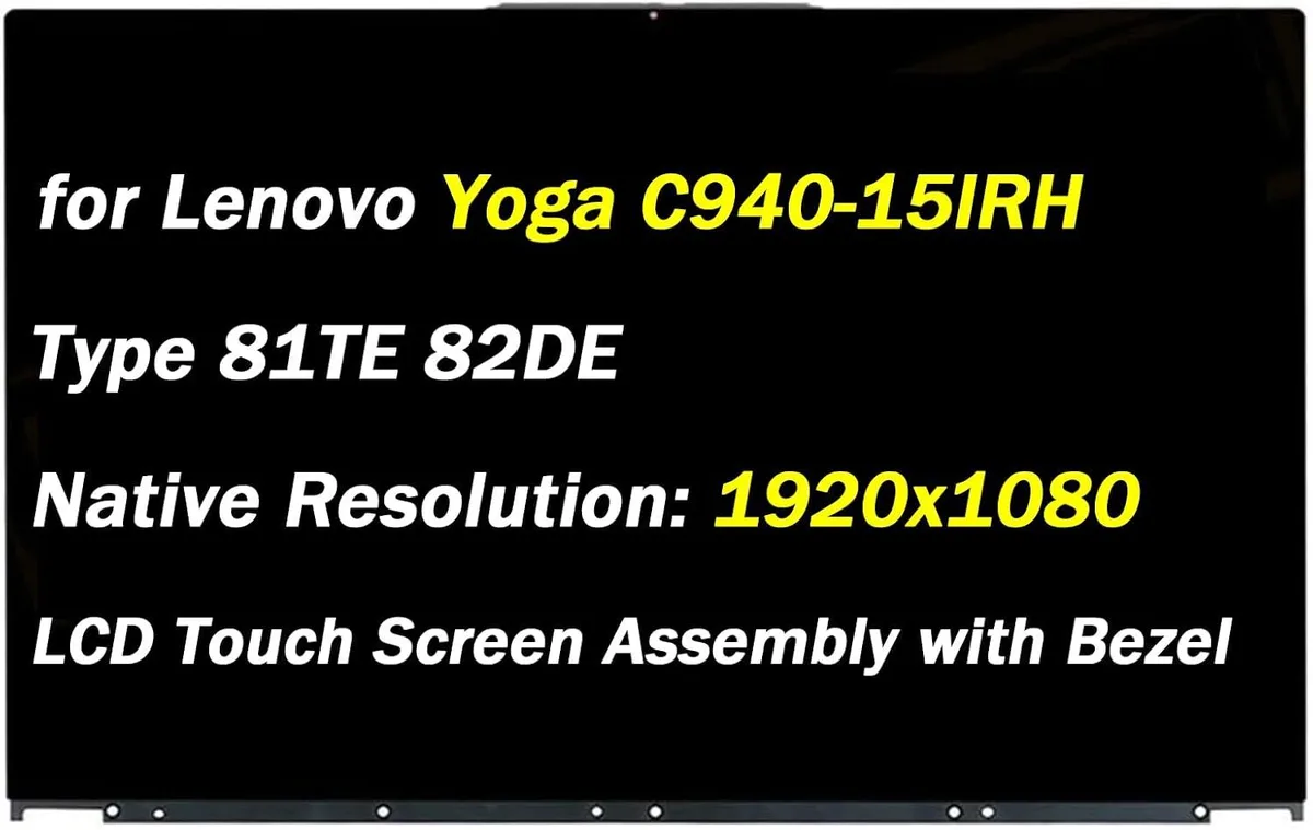 NUOLAISUN NUOLAISUN 15.6" FHD Touch Screen 30pin 5D10S39615/39662 for Yoga C940/9-15IMH5 — product photo
