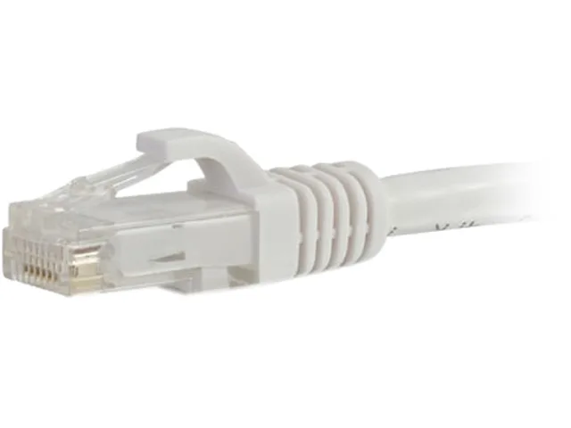 Cables To Go Cables To Go 50761 2 ft Cat6a Snagless UTP network ethernet cable White — product photo