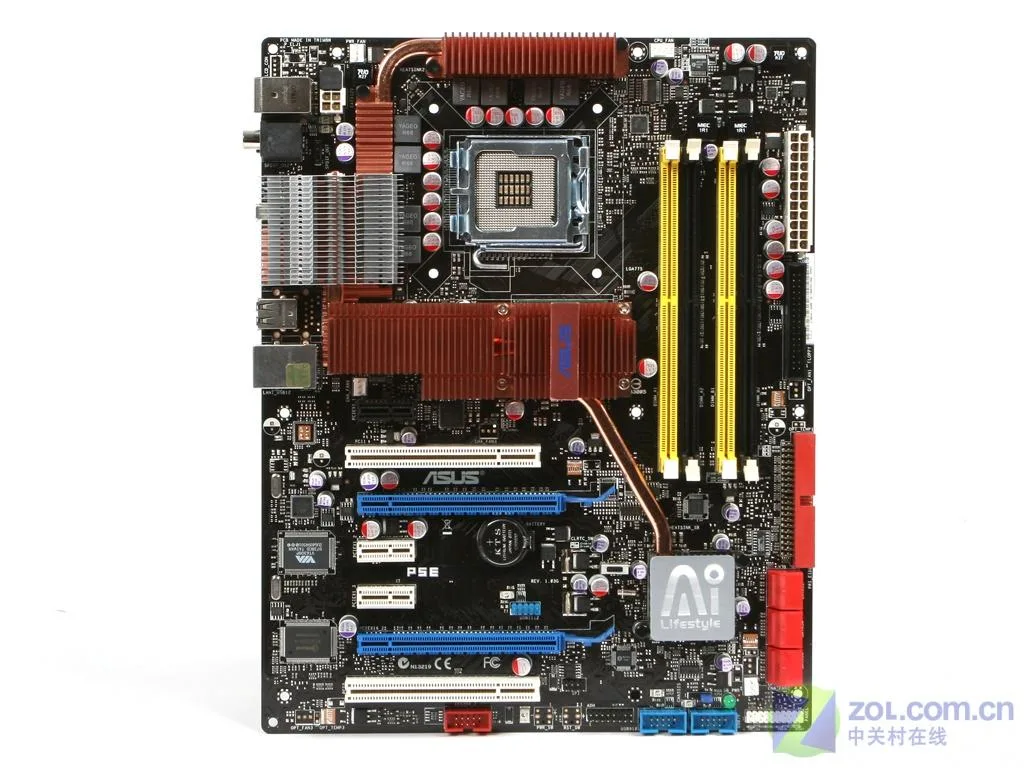 ASUS ASUS P5E Intel X38 LGA 775 DDR2 8GB ATX Motherboard — product photo