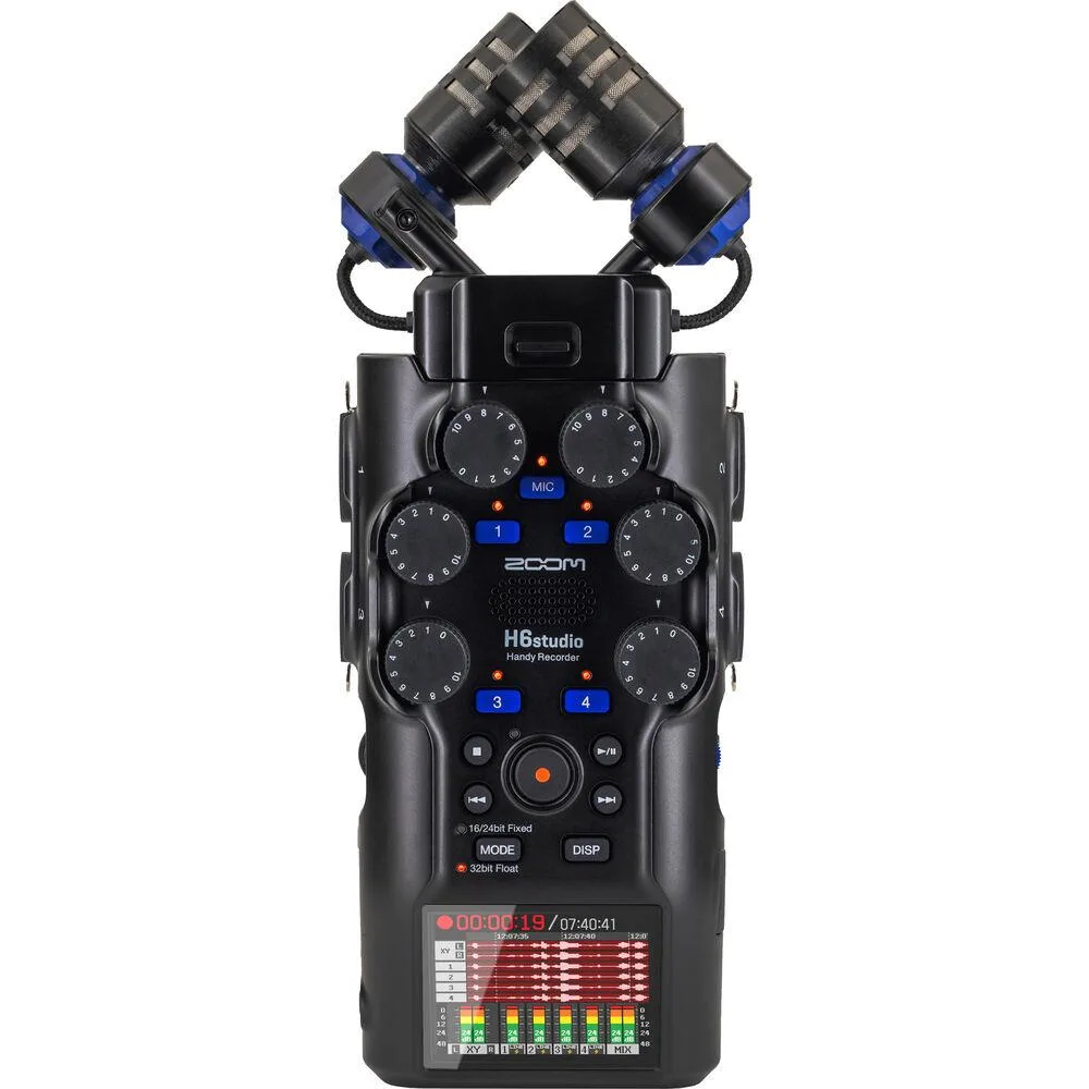 Zoom Zoom H6studio 6-Track Handy Recorder 32-Bit Float — product photo