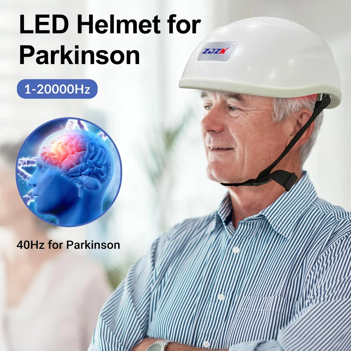 ZJZK ZJZK 810nm Near-Infrared Therapy Helmet 280 LED 3.2KG — product photo