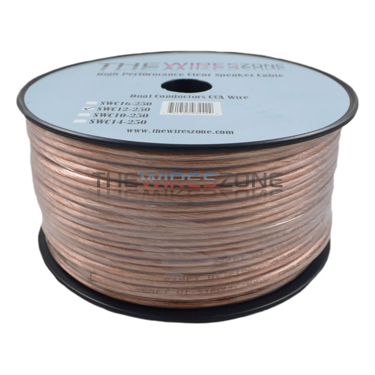 The Wires Zone The Wires Zone SWC12-250 12AWG 250ft Speaker Wire — product photo