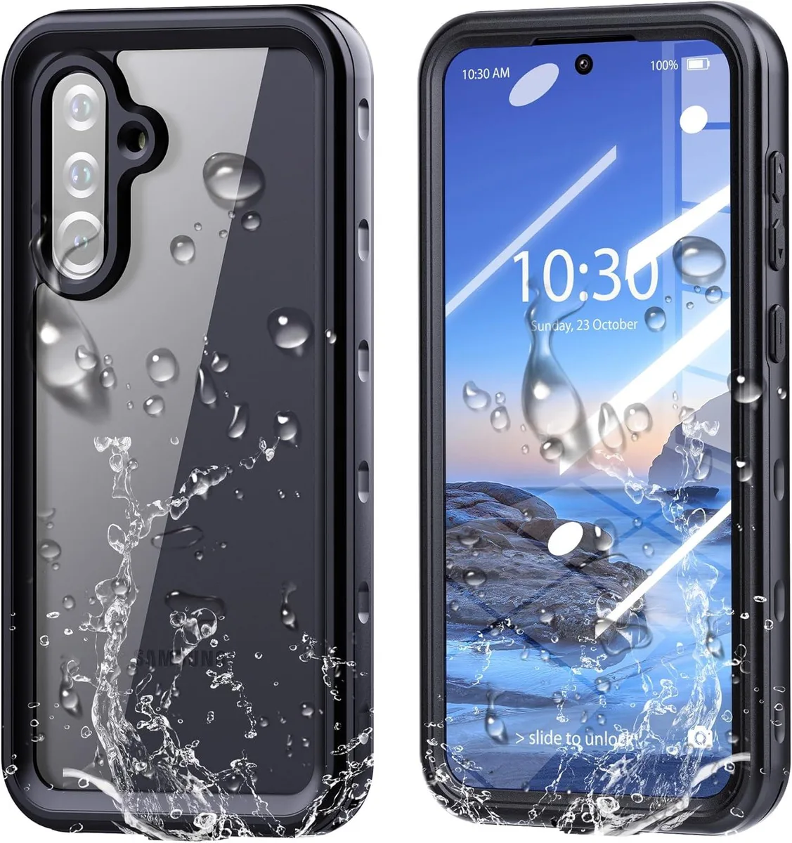 BONAEVER BONAEVER Samsung Galaxy A36 5G Case IP68 Black — product photo
