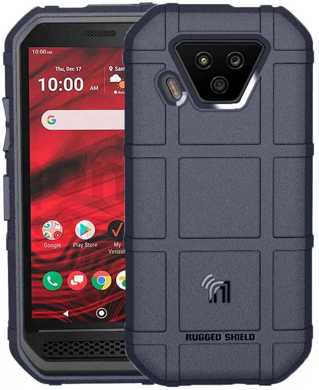 Nakedcellphone Nakedcellphone Rugged Shield Tactical Case Navy for Verizon Kyocera DuraForce Ultra 5G UW E7110 — product photo