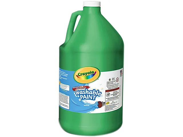 Crayola Crayola 542128044 Washable Paint Green 4 quart — product photo