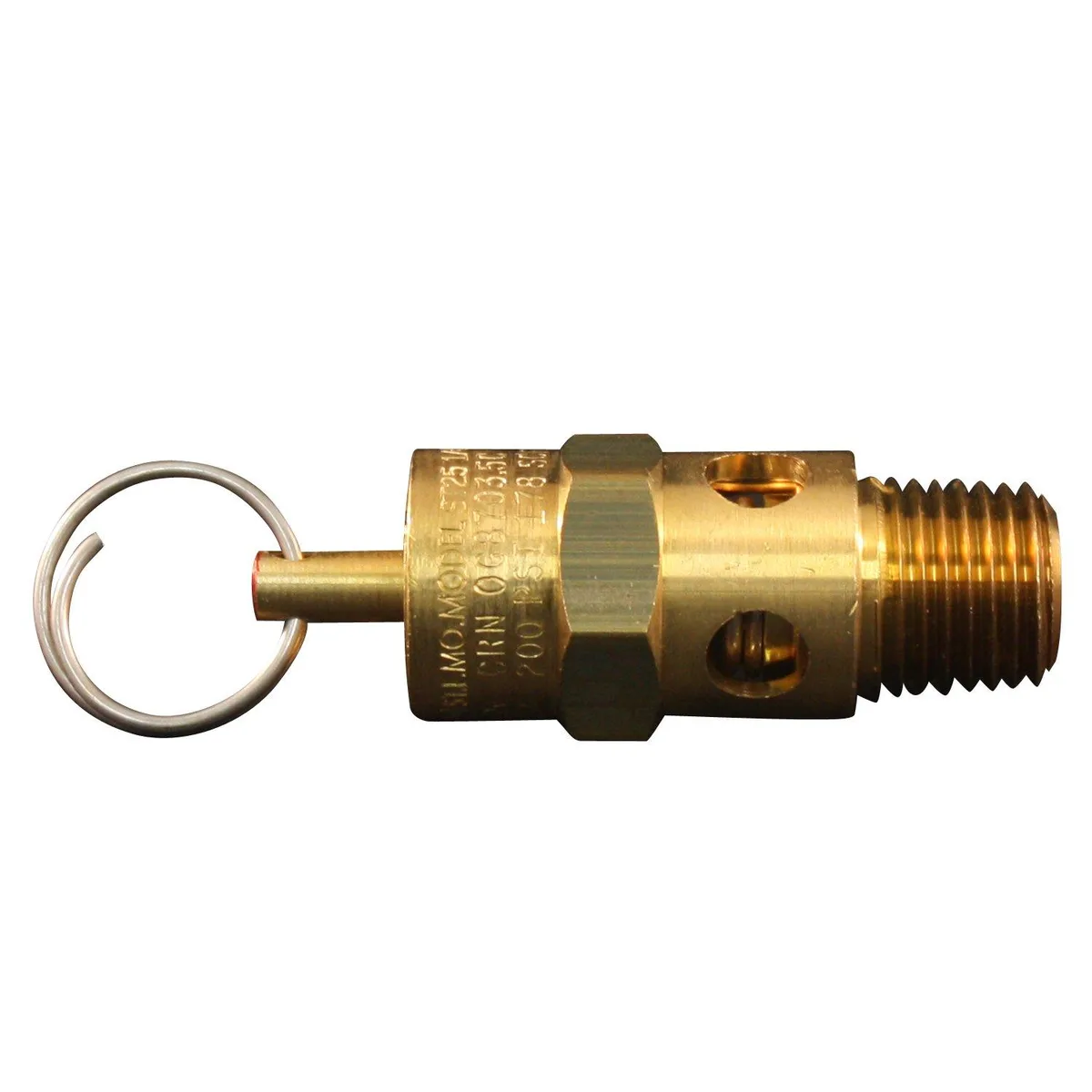  Milton S-1090-200 1/4" MNPT ASME Safety Valve 200 PSI — product photo