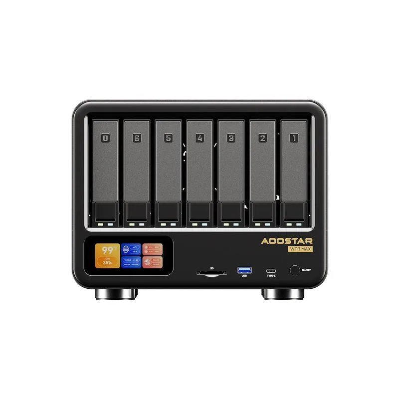 GTBOX GTBOX WTR MAX Intel Core i5-1235U 11 Bay NAS barebone mini PC — product photo