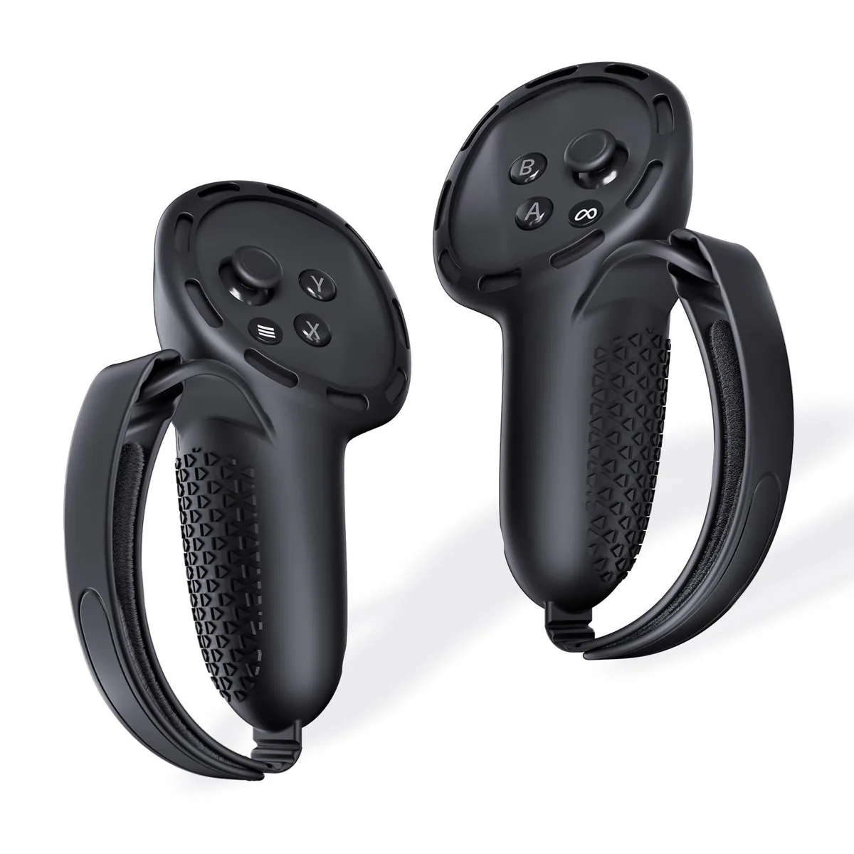  SUPERUS Controller Grips Cover for Meta Quest 3S/Quest 3 - Anti-Slip Silicone with Adjustable Knuckle Straps — product photo