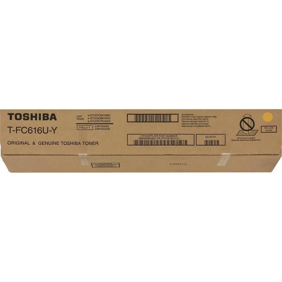 Toshiba Toshiba TFC616UY Yellow Toner Cartridge — product photo