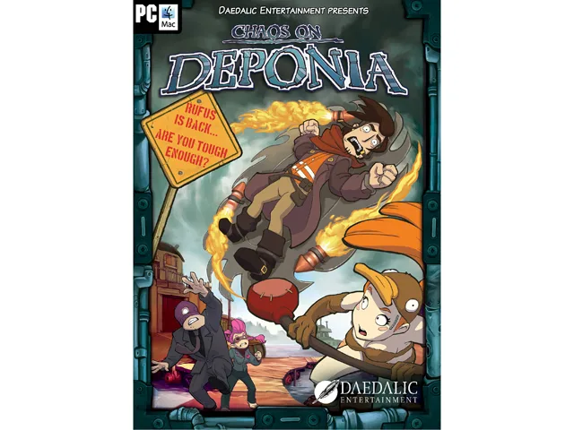 Daedalic Entertainment Daedalic Entertainment 36371 Chaos on Deponia downloadable game — product photo