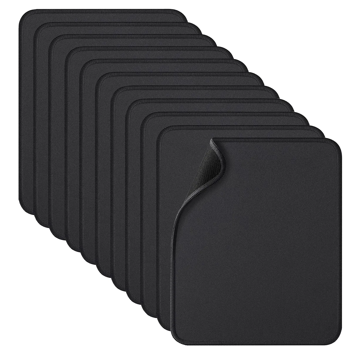  Zhithink S-001 mouse pad 11 pack 10.2 x 8.2 in black — product photo