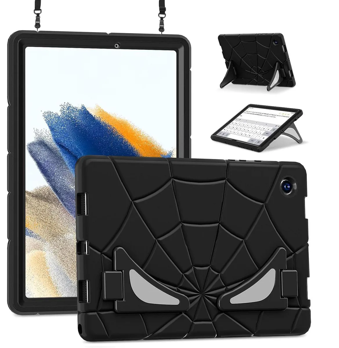 BONAEVER BONAEVER Tablet Case Samsung Galaxy Tab A8 10.5 inch 2022 SM-X200/X205/X207 Black — product photo
