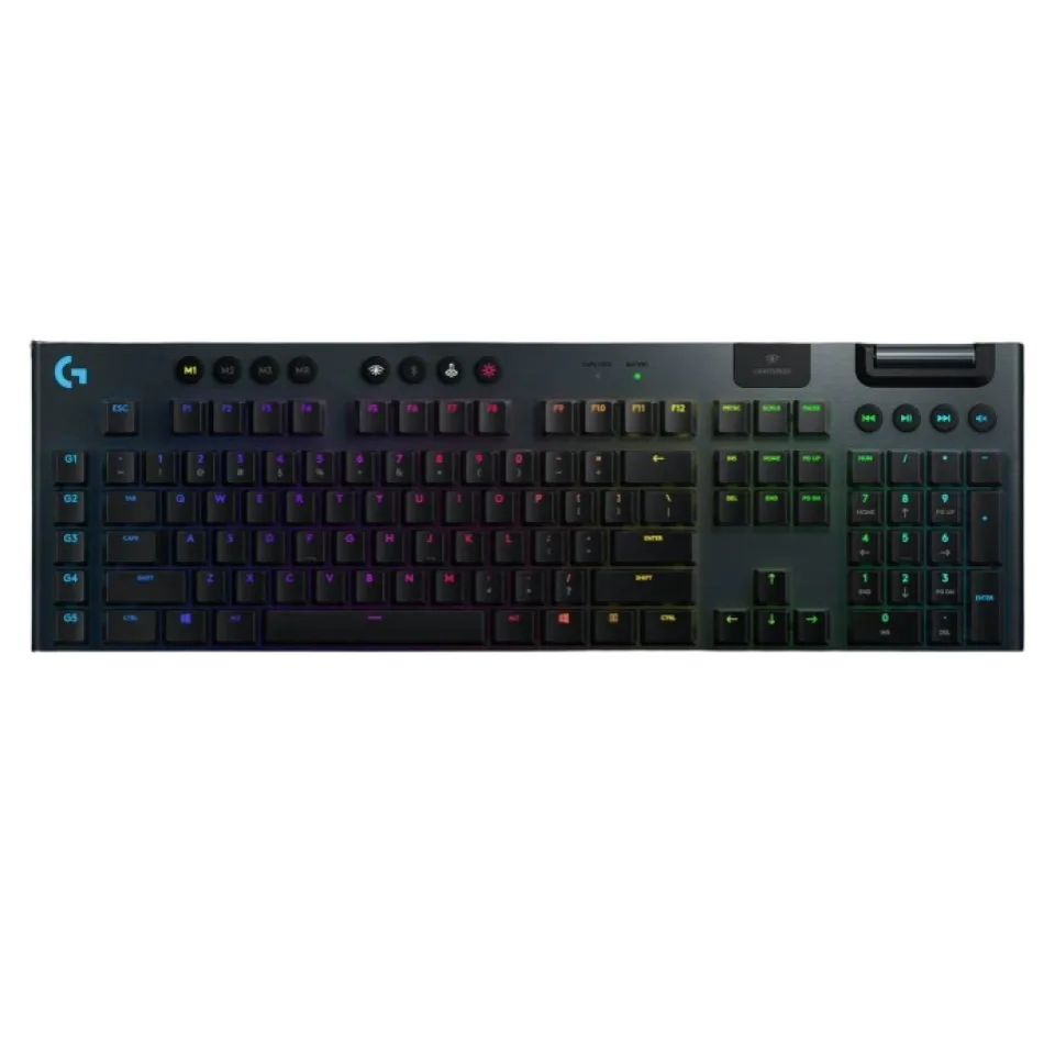 Logitech Logitech G915 Lightspeed Gaming Keyboard Black GL Clicky Switches — product photo