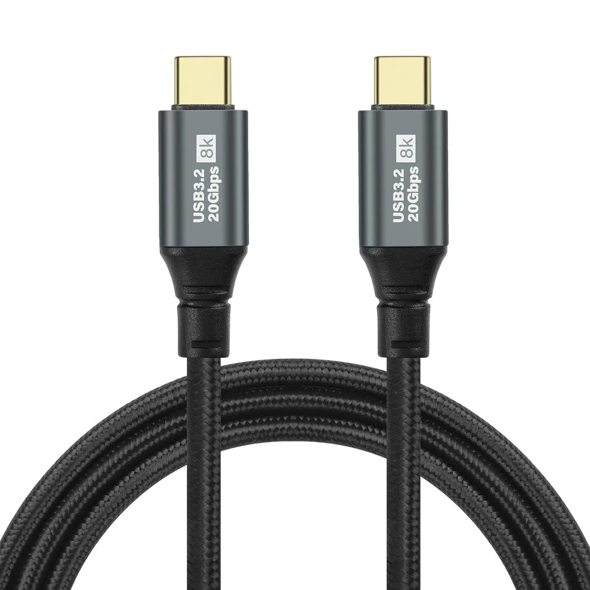BUCIER BUCIER Gen3.2 USB-C cable 100W 20Gbps 2m — product photo