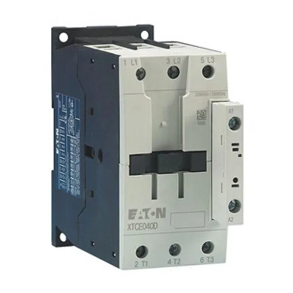 Eaton Eaton XTCE050D00T Magnetic Contactor 24V AC 3P 50A 80A 0 Aux video accessory — product photo