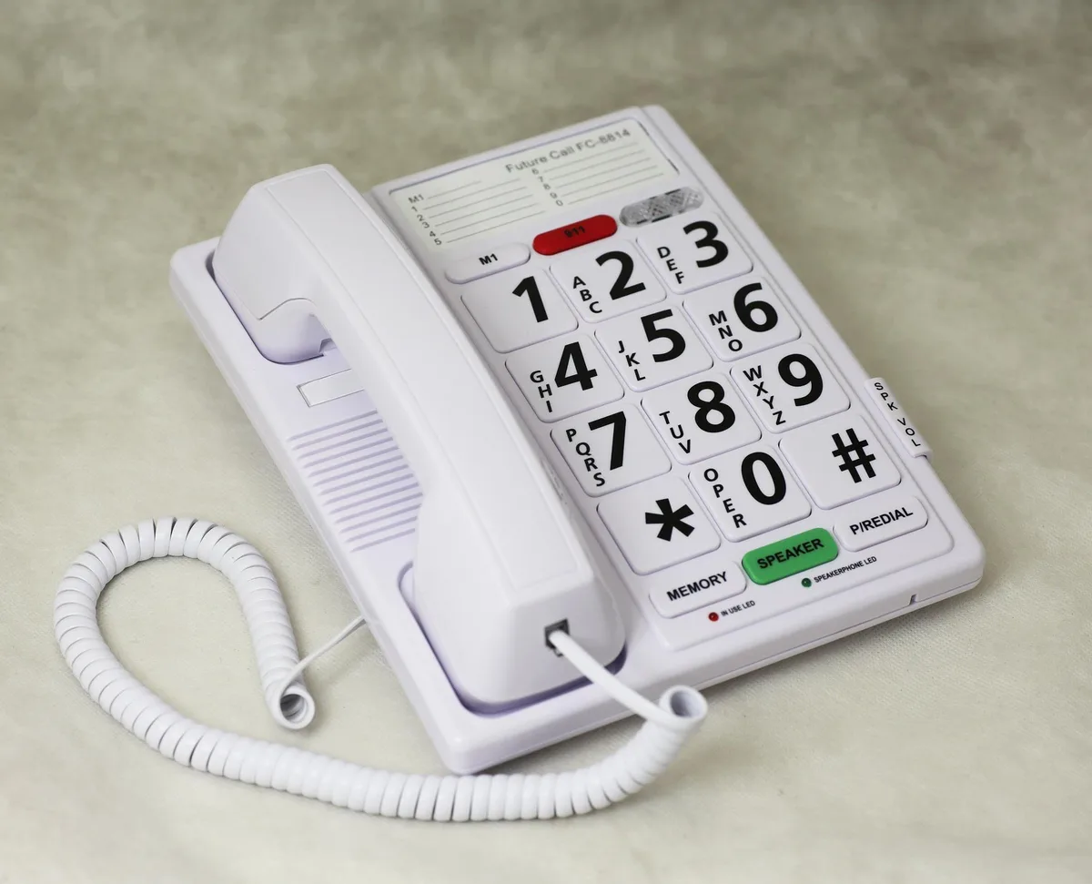 Future-call Future-call FC-8814 Corded Phone with 10 Two-Touch Memories — product photo