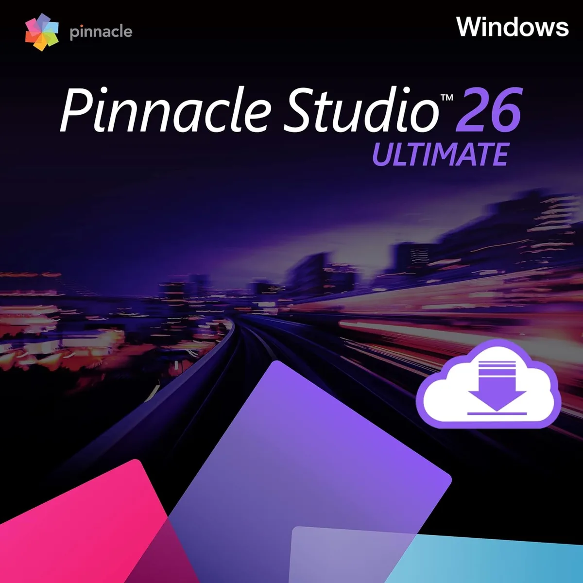 Corel Corel ESDPNST26ULML Pinnacle Studio 26 Ultimate video software — product photo