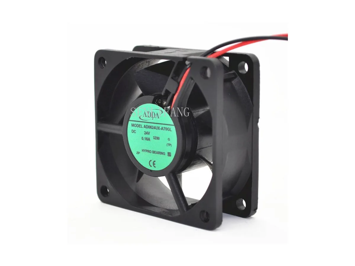 Fans Fans AD0624UX-A70GL 24V .16A 60x60x25mm 2-wire case fan — product photo