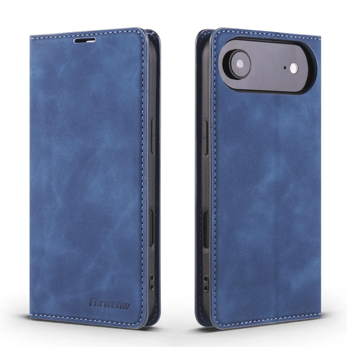 Werleo Werleo Case for iPhone Air 6.5 inch PU Leather Wallet Blue — product photo