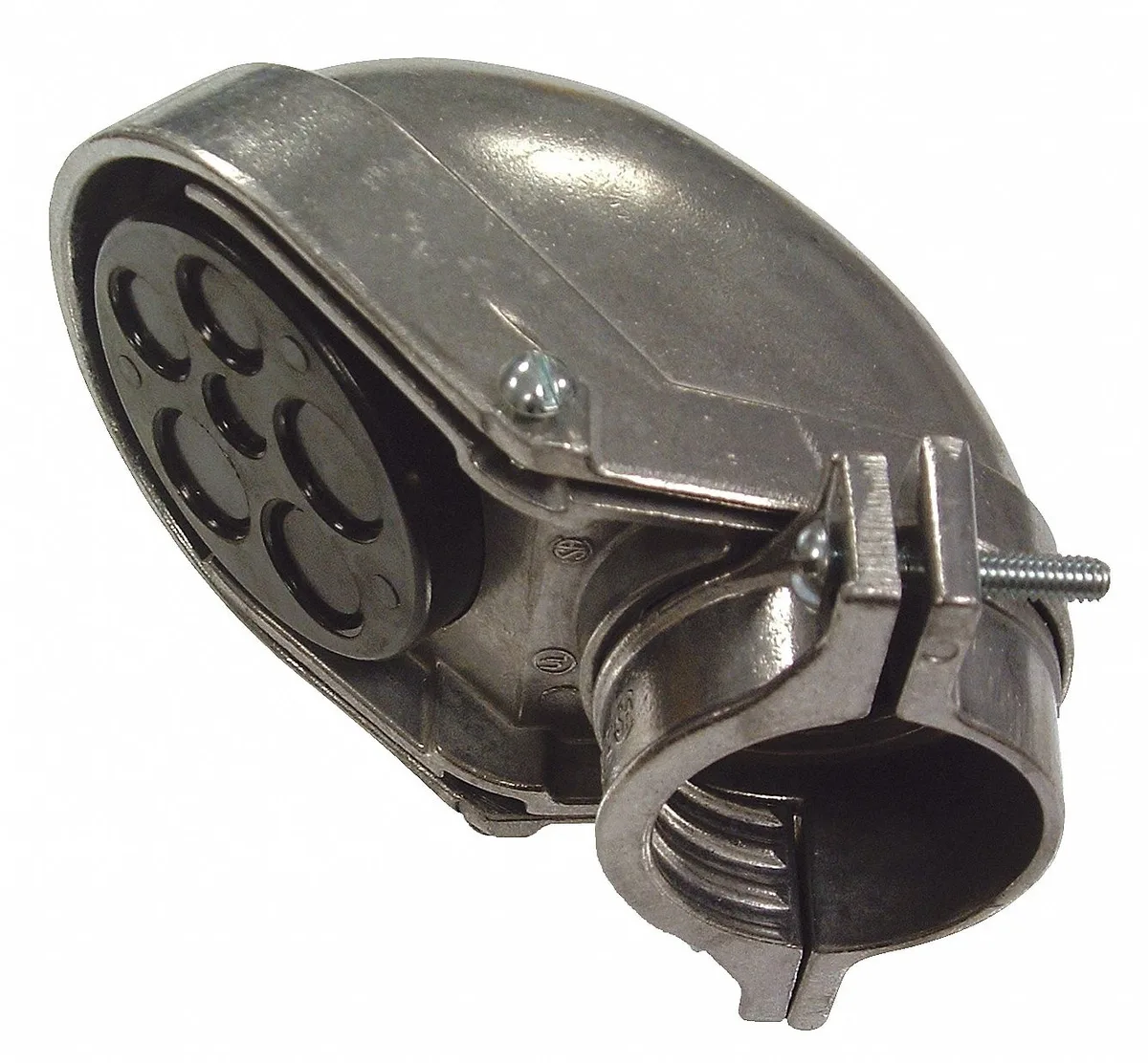 Hubbell Incorporated Hubbell Incorporated RACO 2408 EMT/IMC Cap 2 in Snap-On Aluminum Plain Natural — product photo