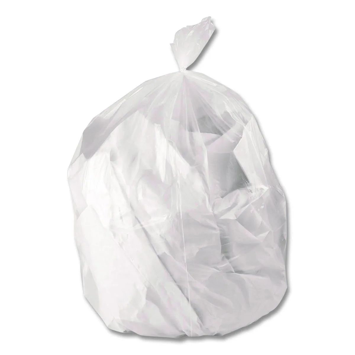 Heritage Bag Company Heritage Bag Company 33 gal .65 mil 33 x 39 Clear Roll 250/Carton H6639HCR01 — product photo