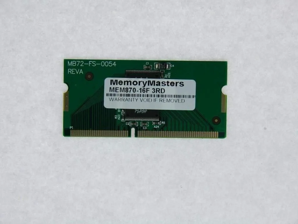 Simmtec, Inc Simmtec, Inc 16 MB Flash Memory Card for Cisco 870 871 876 877 878 Series — product photo