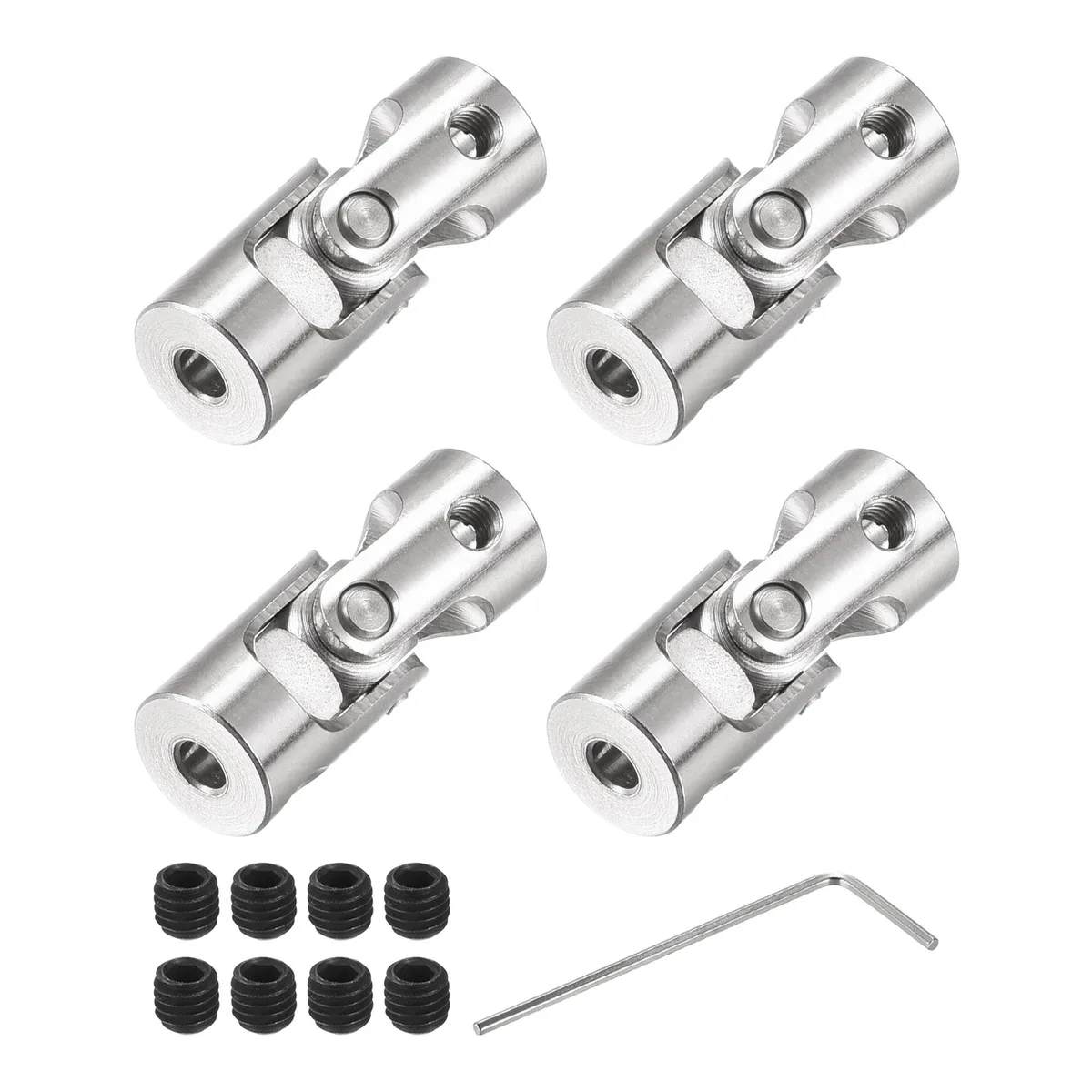 Unique-Bargains Unique-Bargains 3mm to 3.17mm Universal Joint Coupling 23mm x 9mm Pack of 4 — product photo